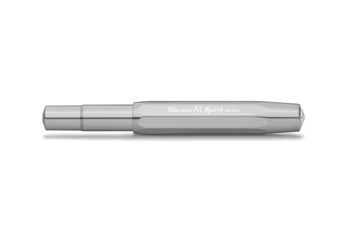 Kaweco AL SPORT Argent Brut plume BB