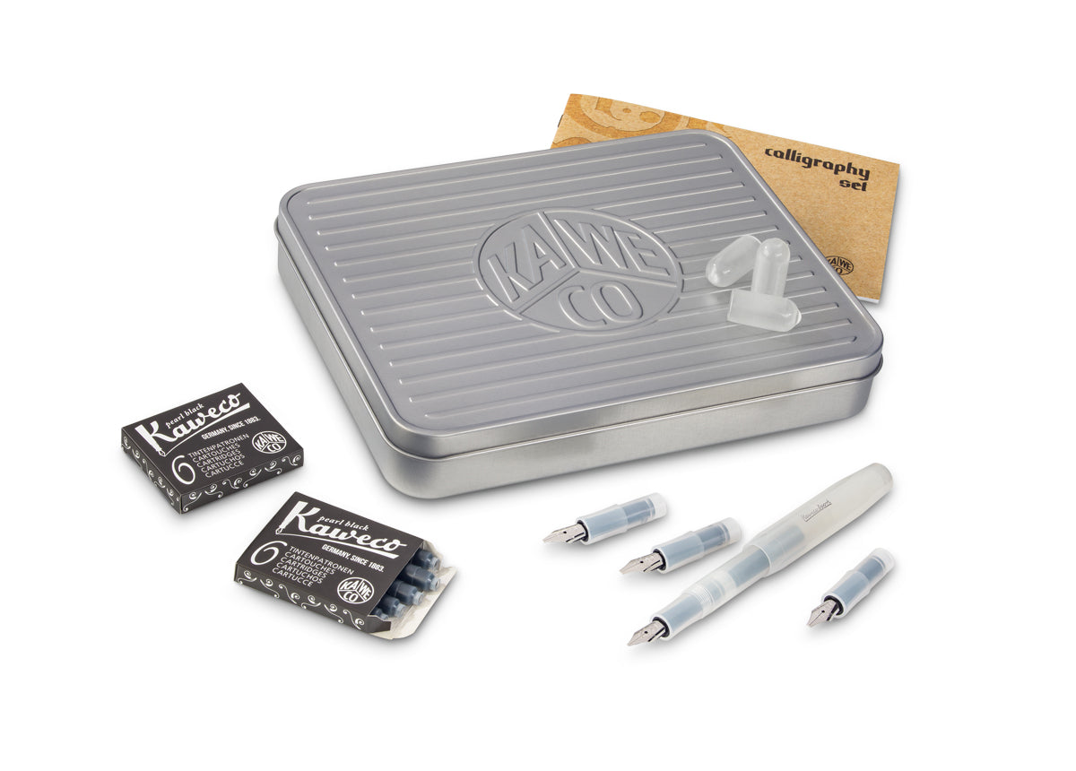 Kaweco CALLIGRAPHIE SPORT Natural Coconut Set