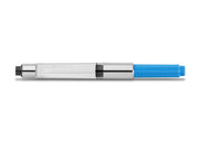Kaweco Convertisseur Chrome/Paradise Blue