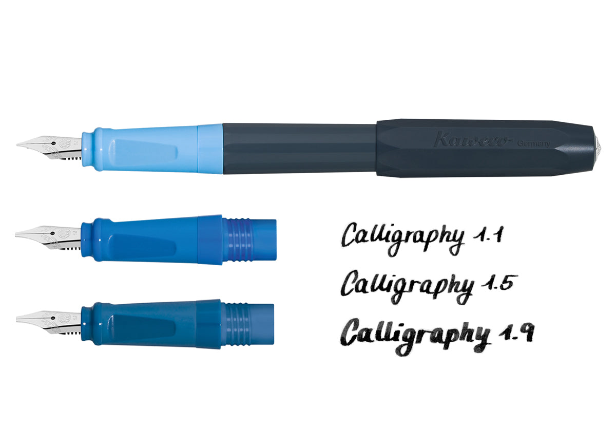 Kaweco PERKEO Bleu Set Calligraphie