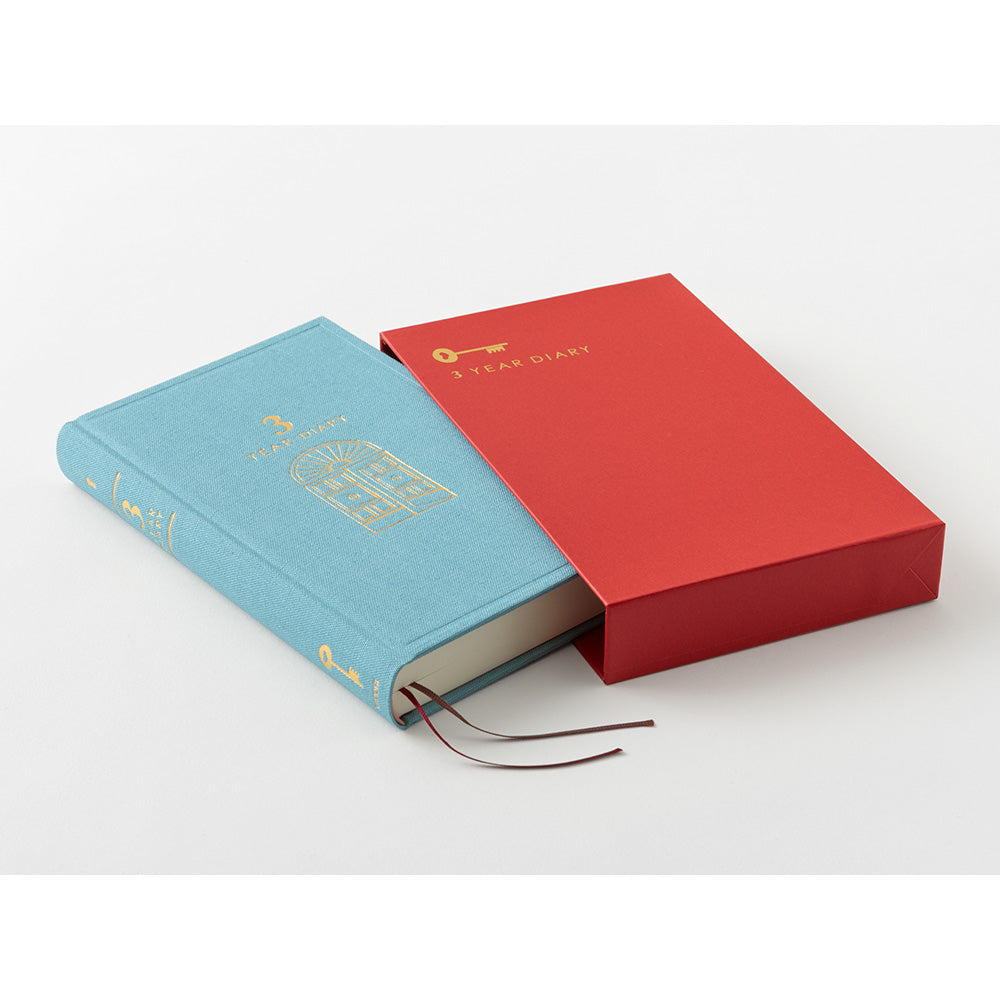Agenda 3 ans Bleu clair
