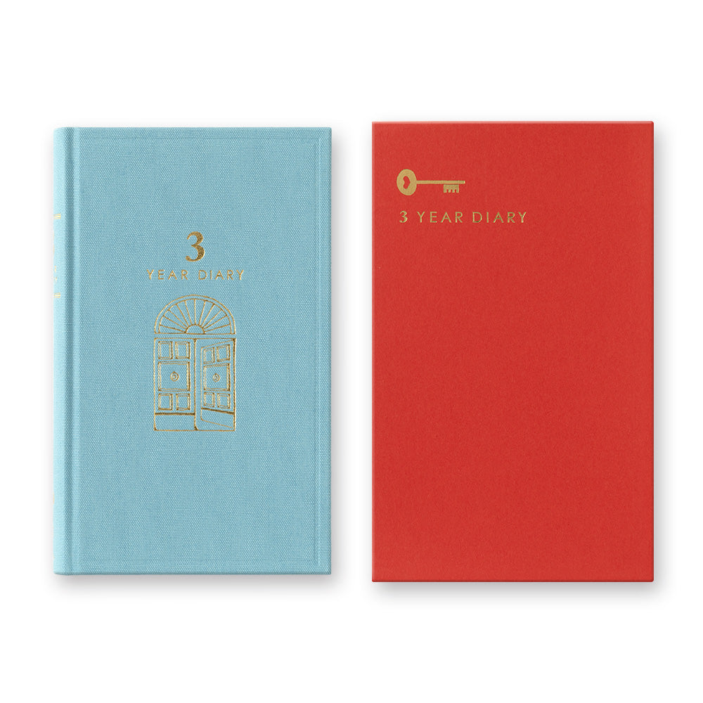 Agenda 3 ans Bleu clair