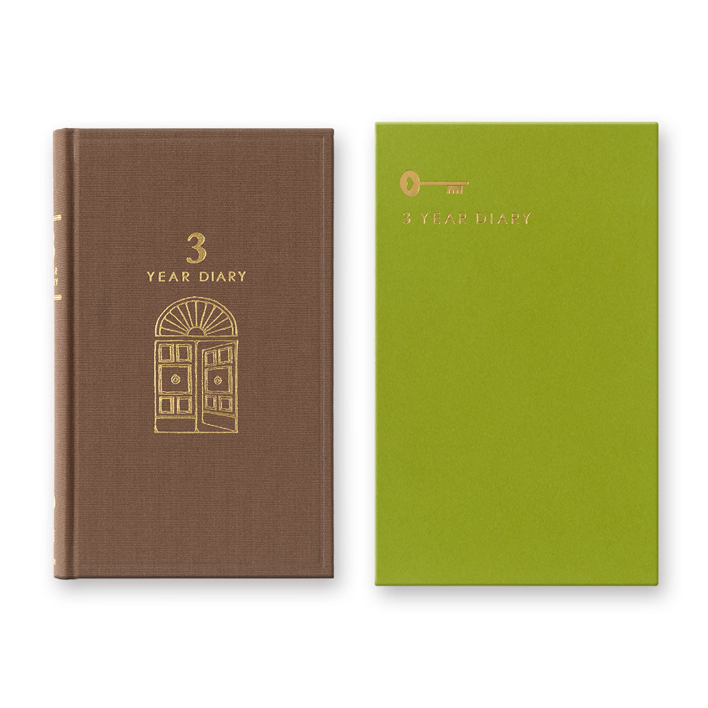 Agenda 3 ans Marron
