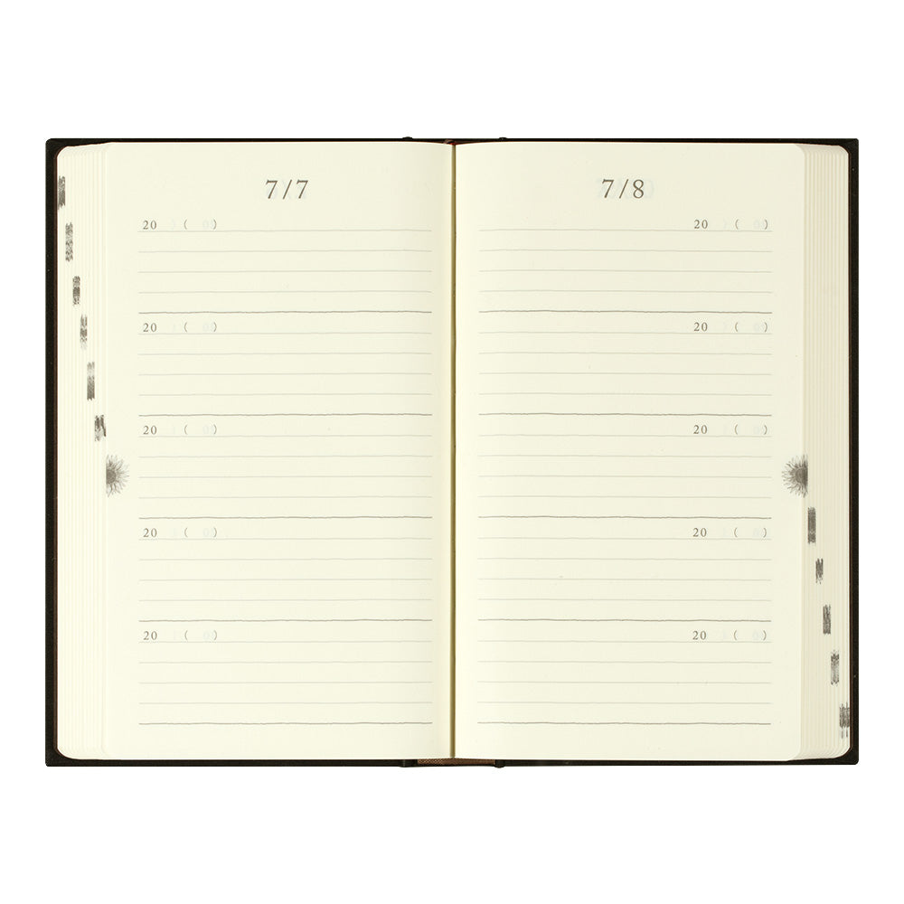 Agenda 5 ans Noir