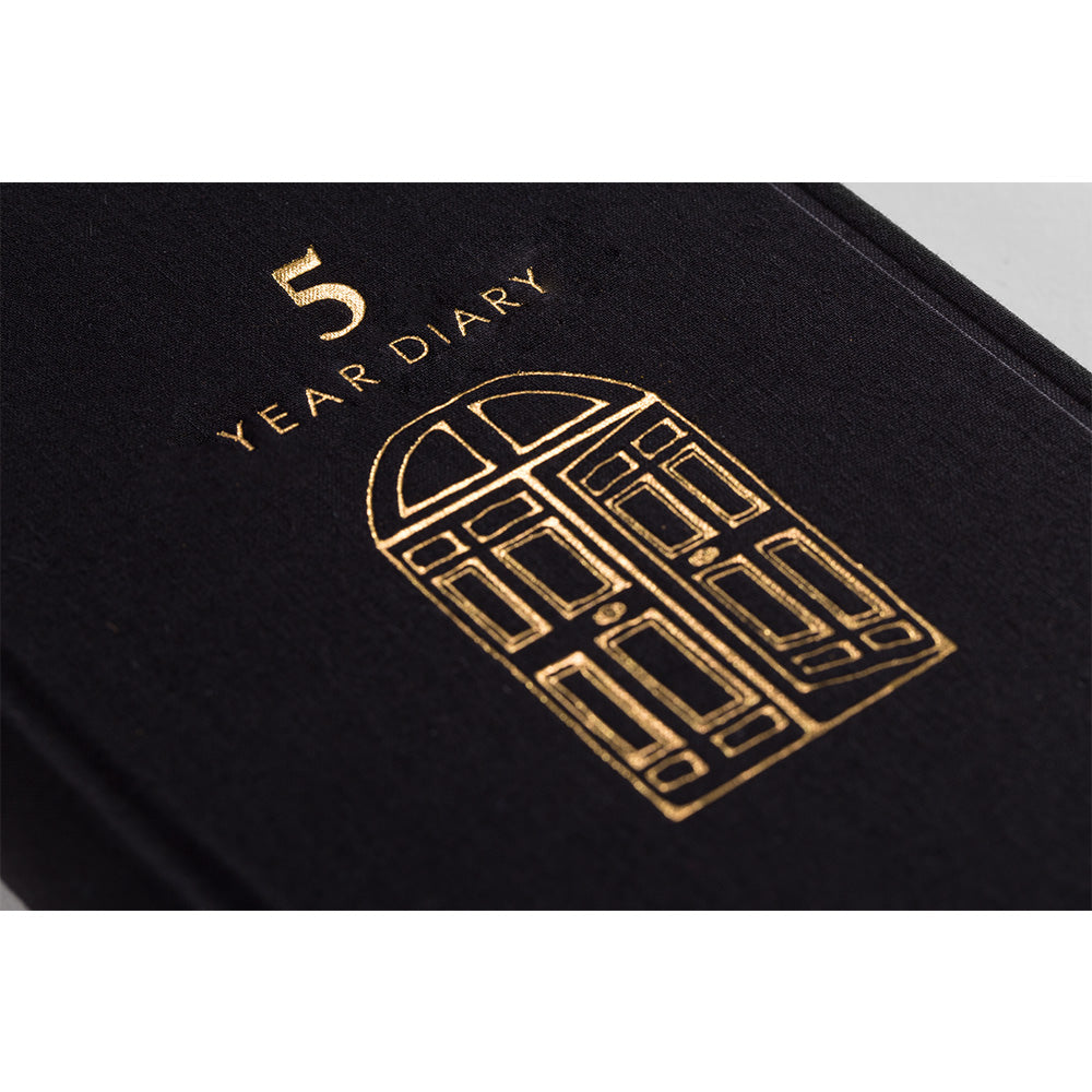 Agenda 5 ans Noir