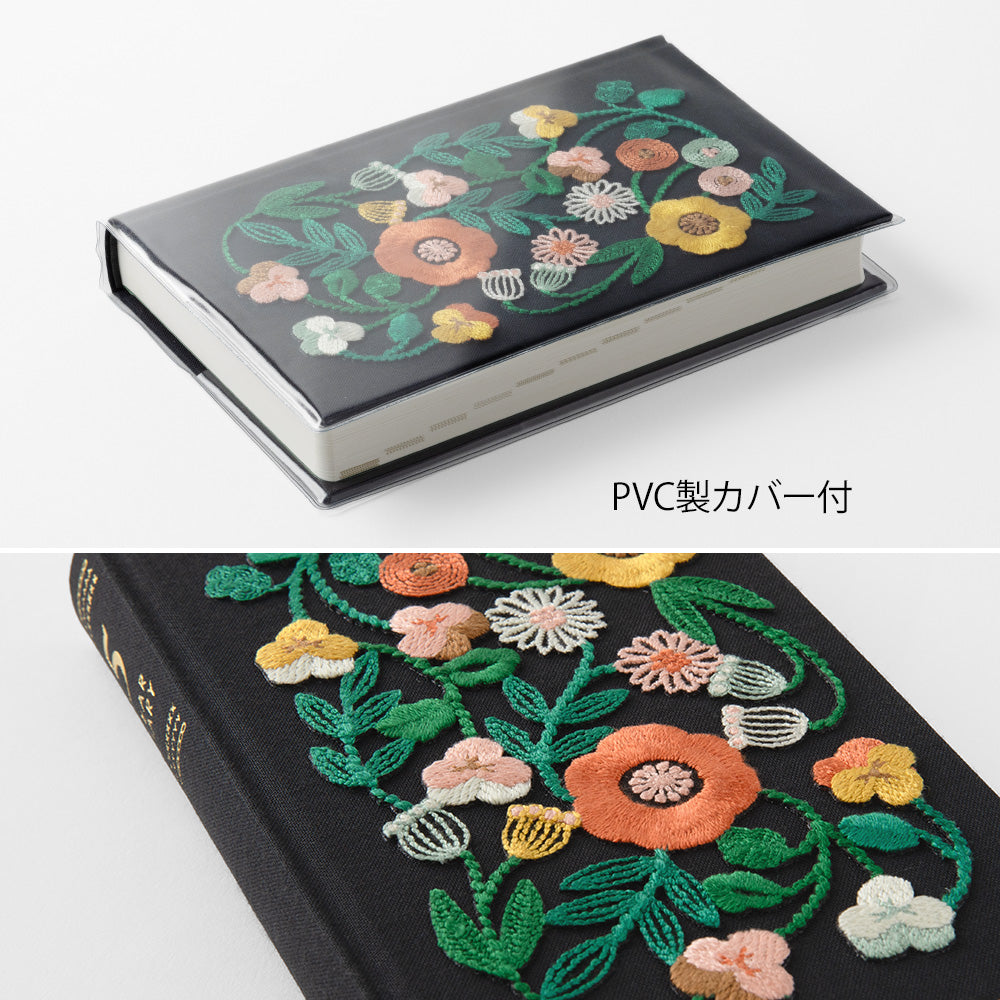 Agenda 5 ans Fleurs brodées