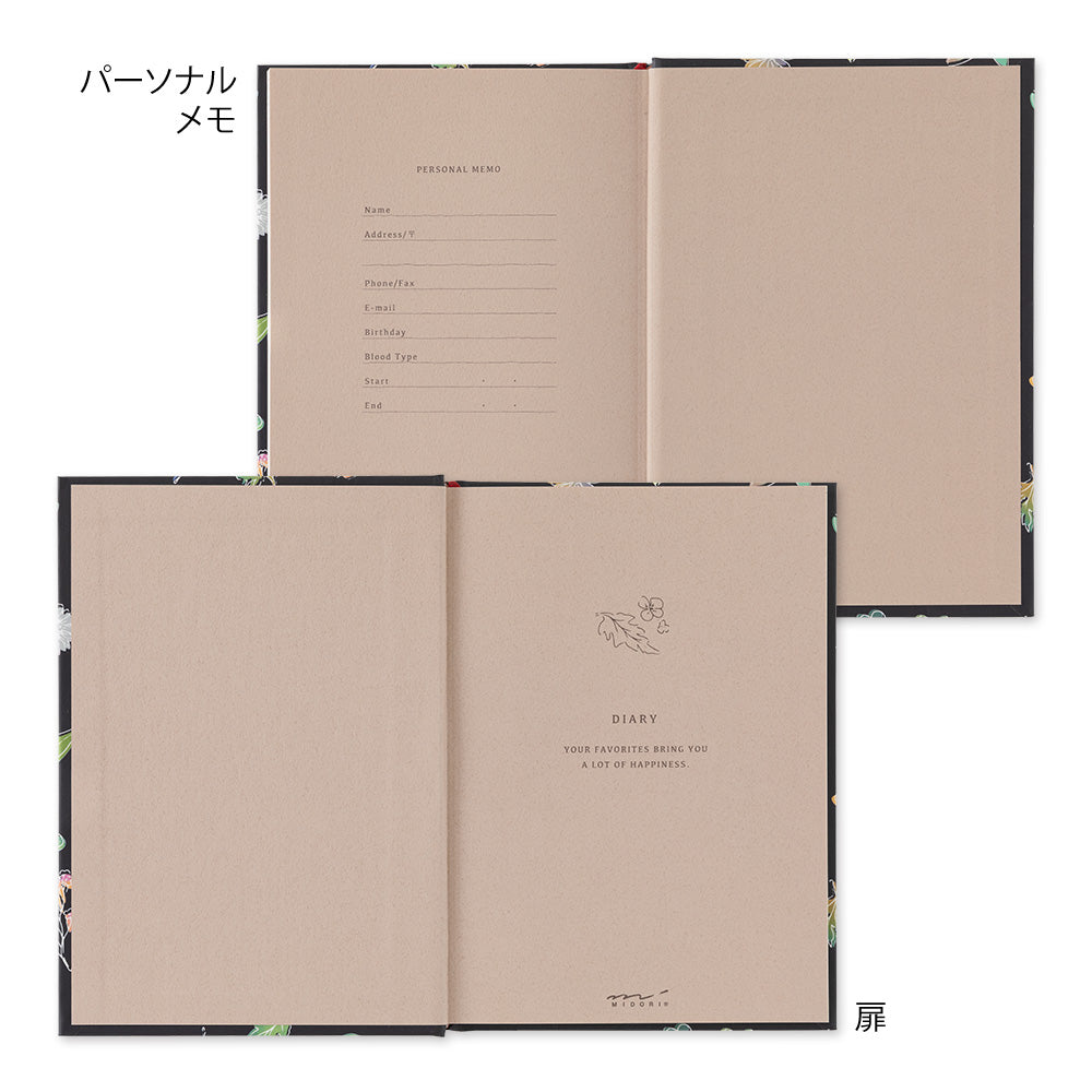 Journal Intime Fleurs