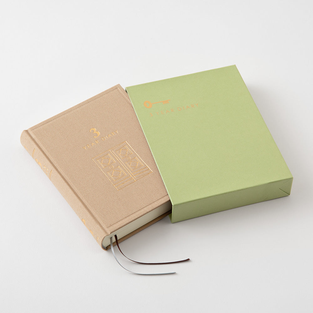 Agenda 3 ans Beige