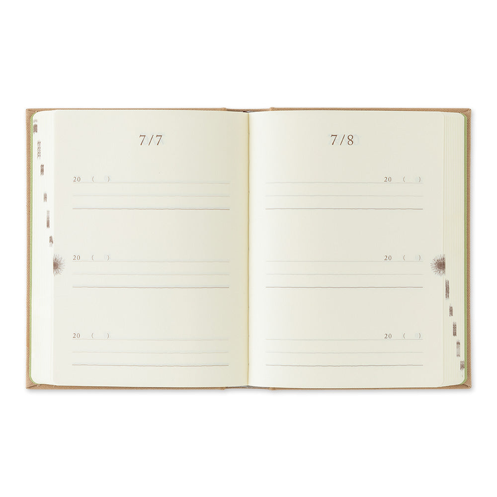 Agenda 3 ans Beige