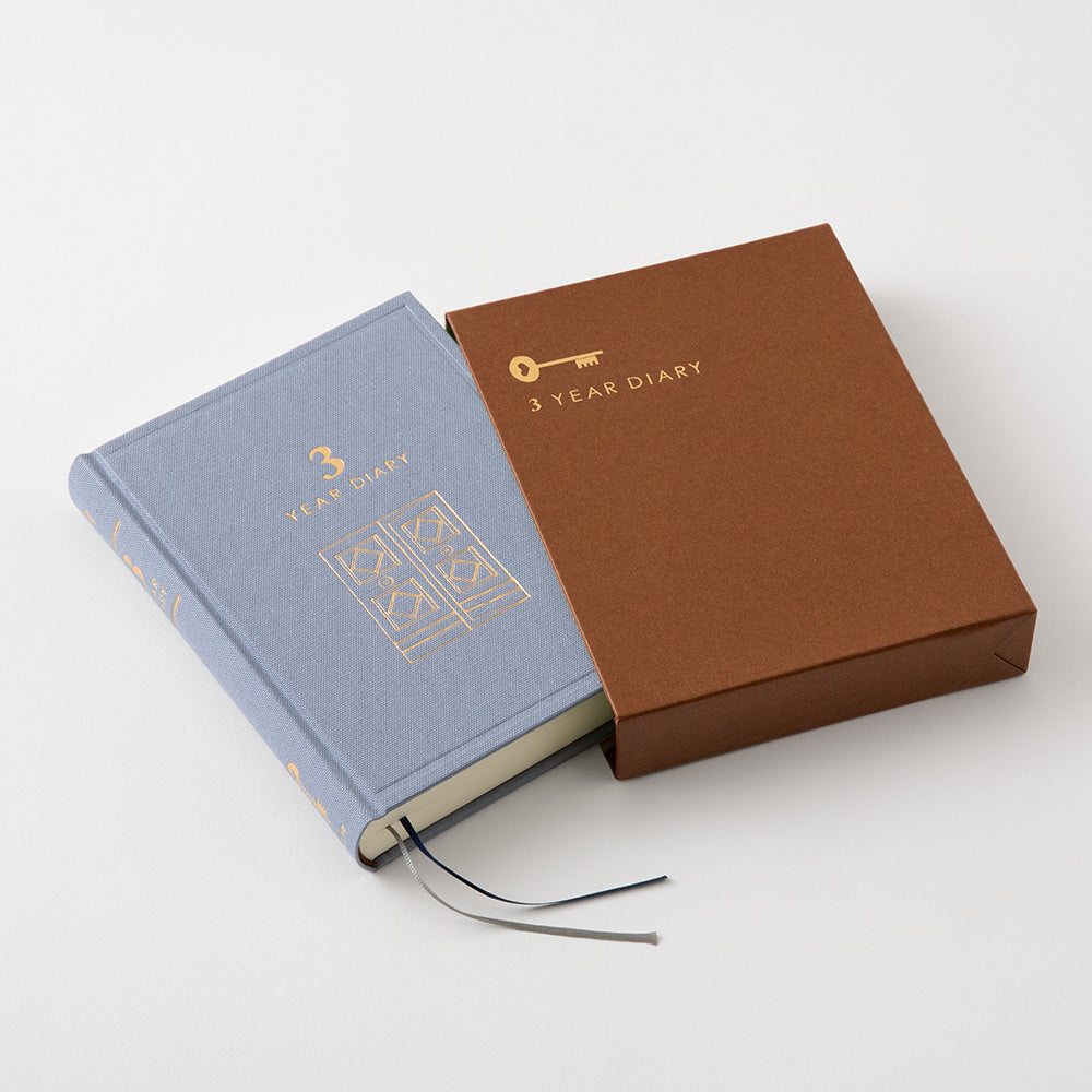 Agenda 3 ans Bleu-Violet