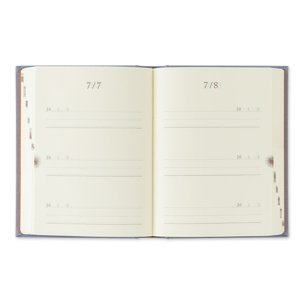 Agenda 3 ans Bleu-Violet