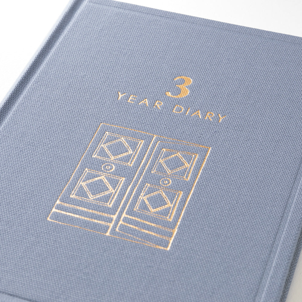 Agenda 3 ans Bleu-Violet