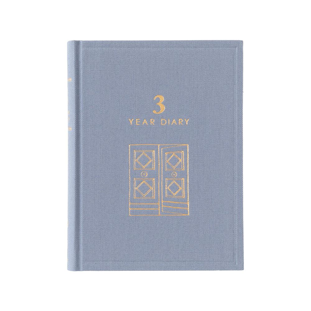 Agenda 3 ans Bleu-Violet