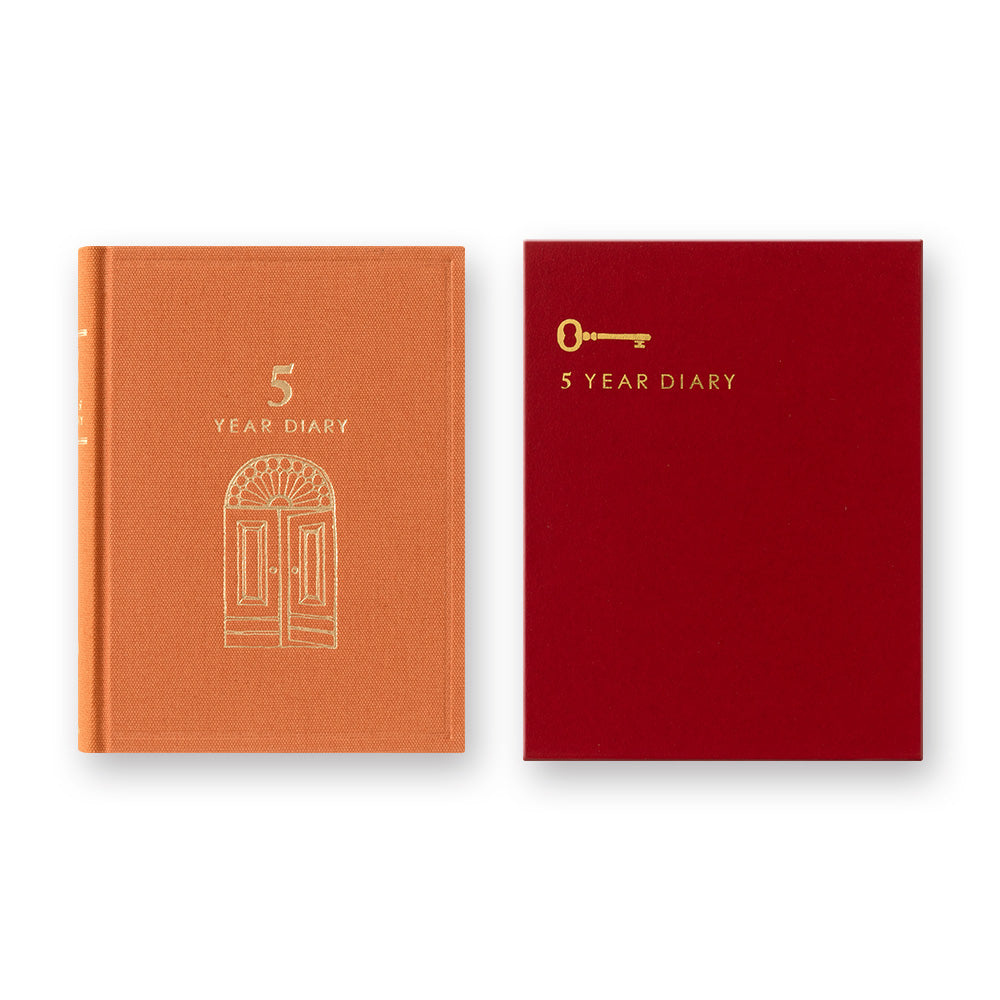 Agenda 5 ans Rouge