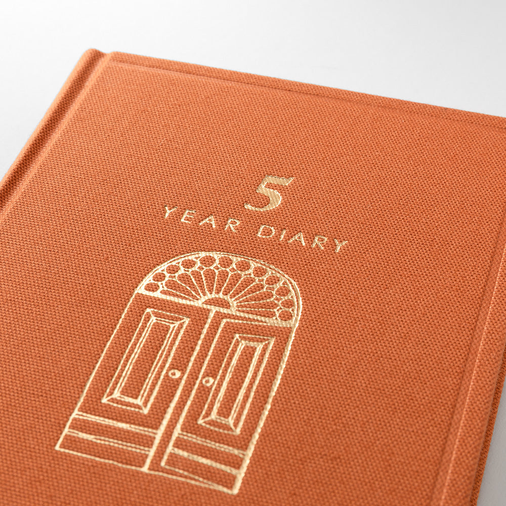 Agenda 5 ans Rouge