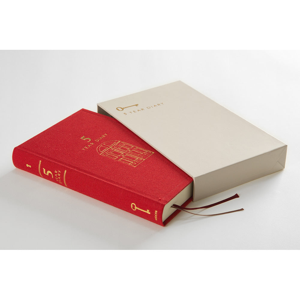 Agenda 5 ans Rouge