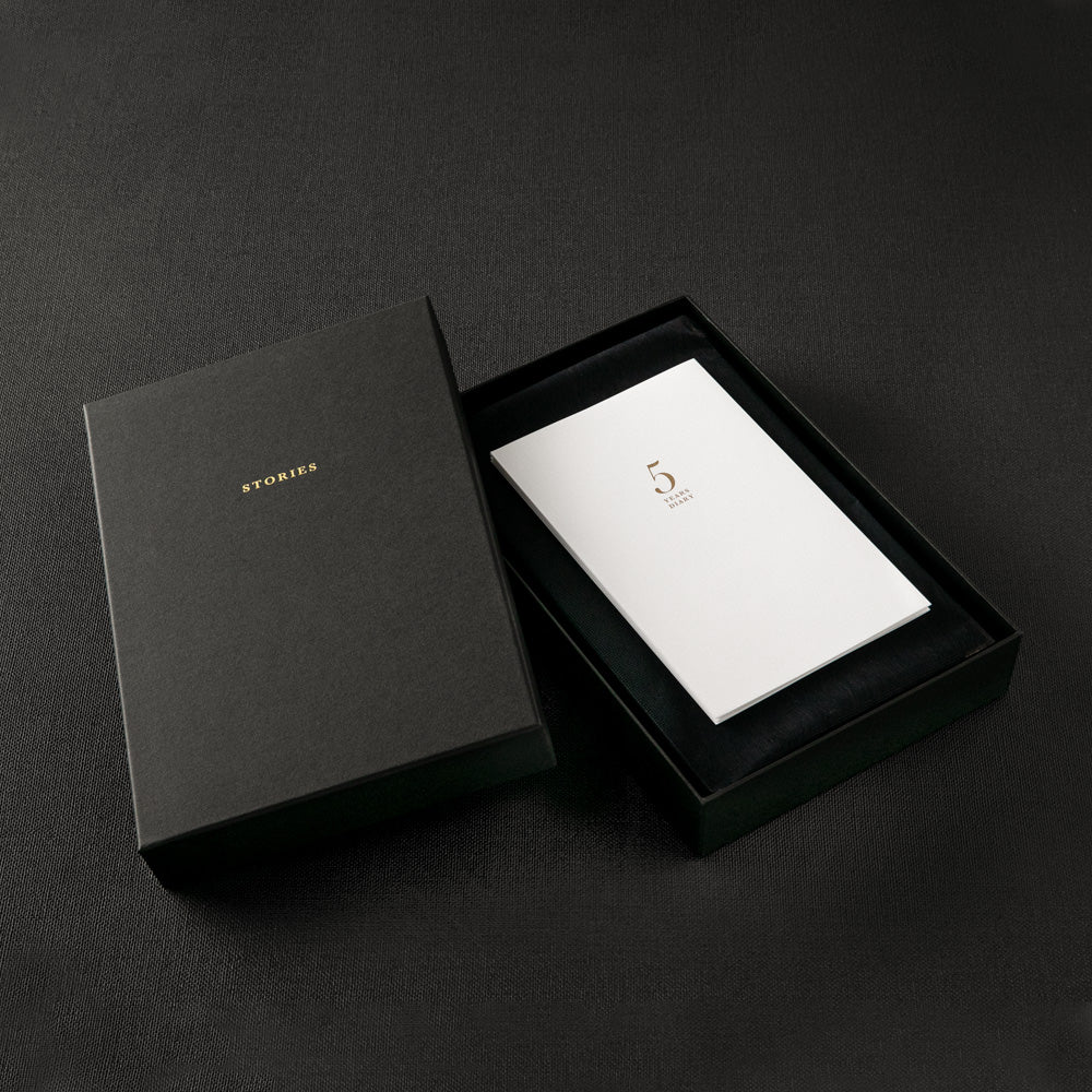 Agenda 5 ans Premium Noir