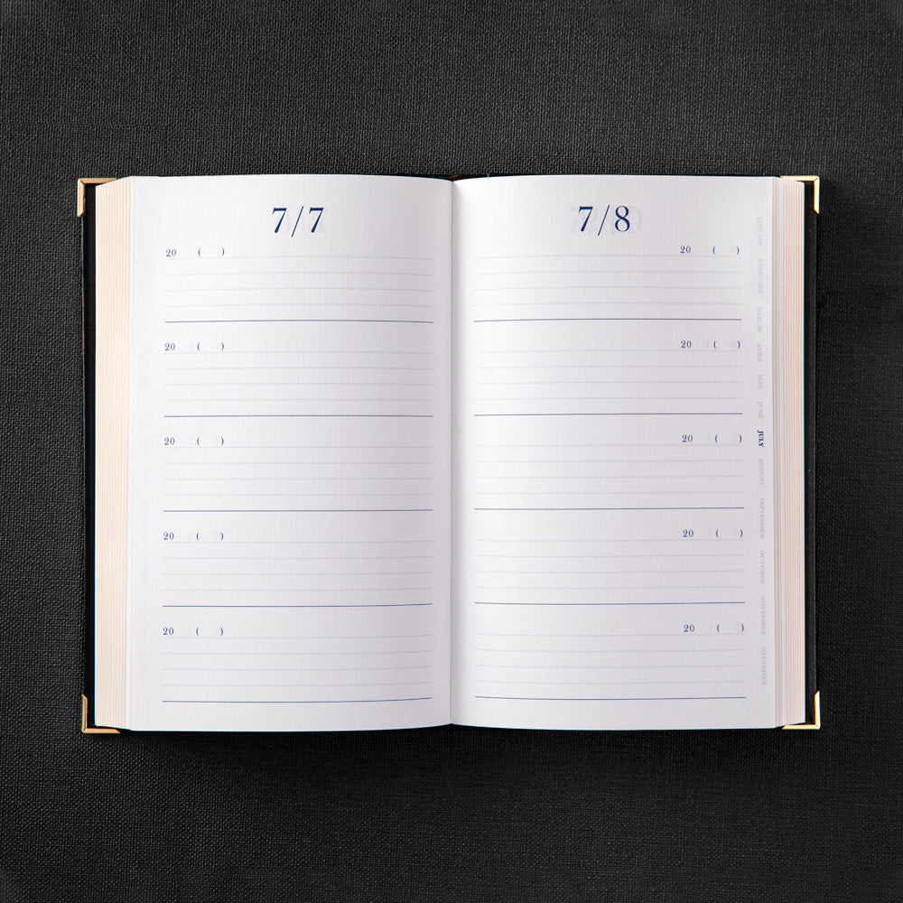 Agenda 5 ans Premium Noir