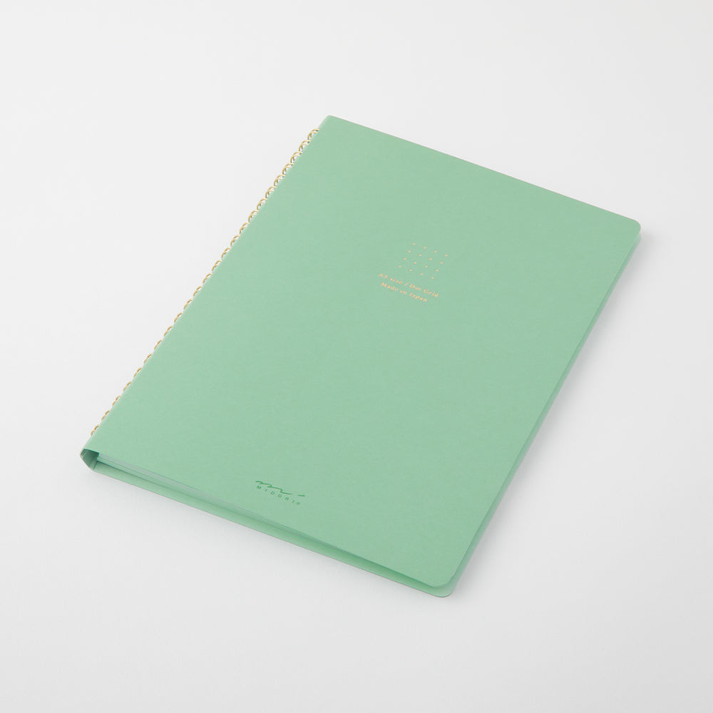 Note dot Spirale Vert