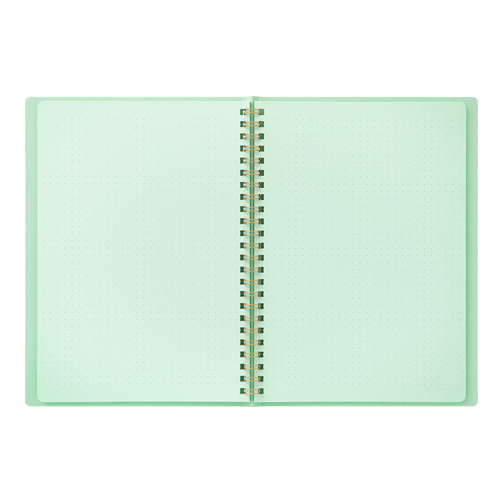 Note dot Spirale Vert