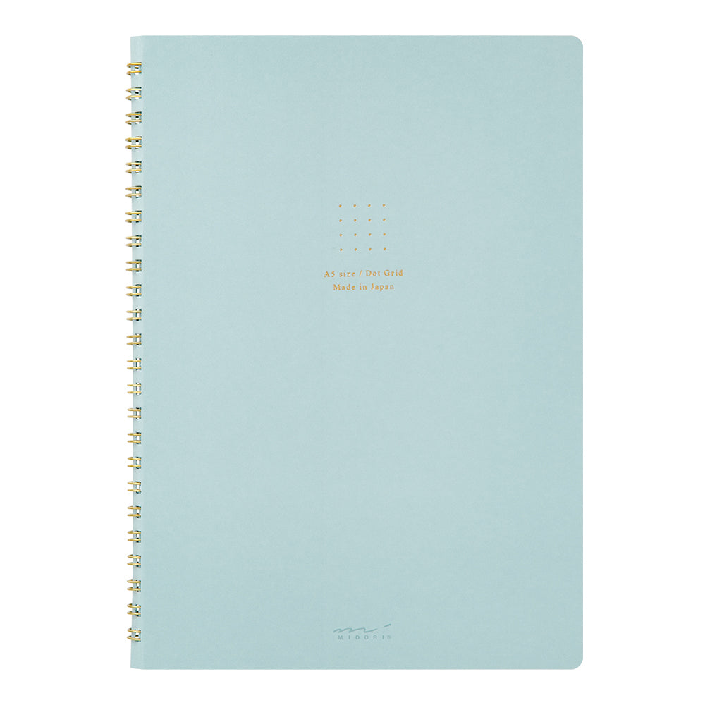 Note dot Spirale Bleu