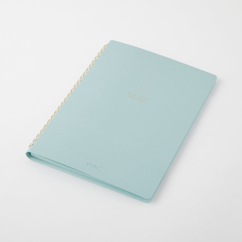 Note dot Spirale Bleu