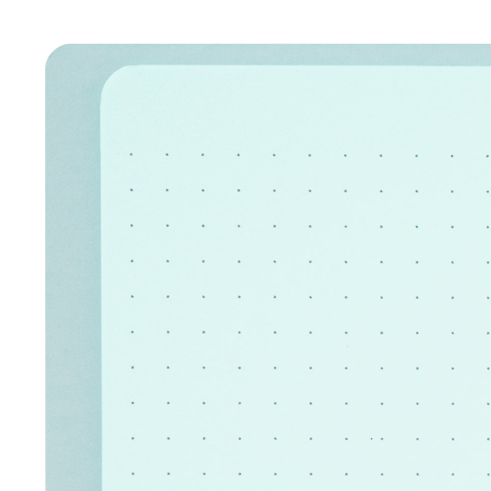 Note dot Spirale Bleu