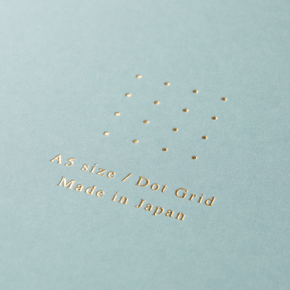 Note dot Spirale Bleu