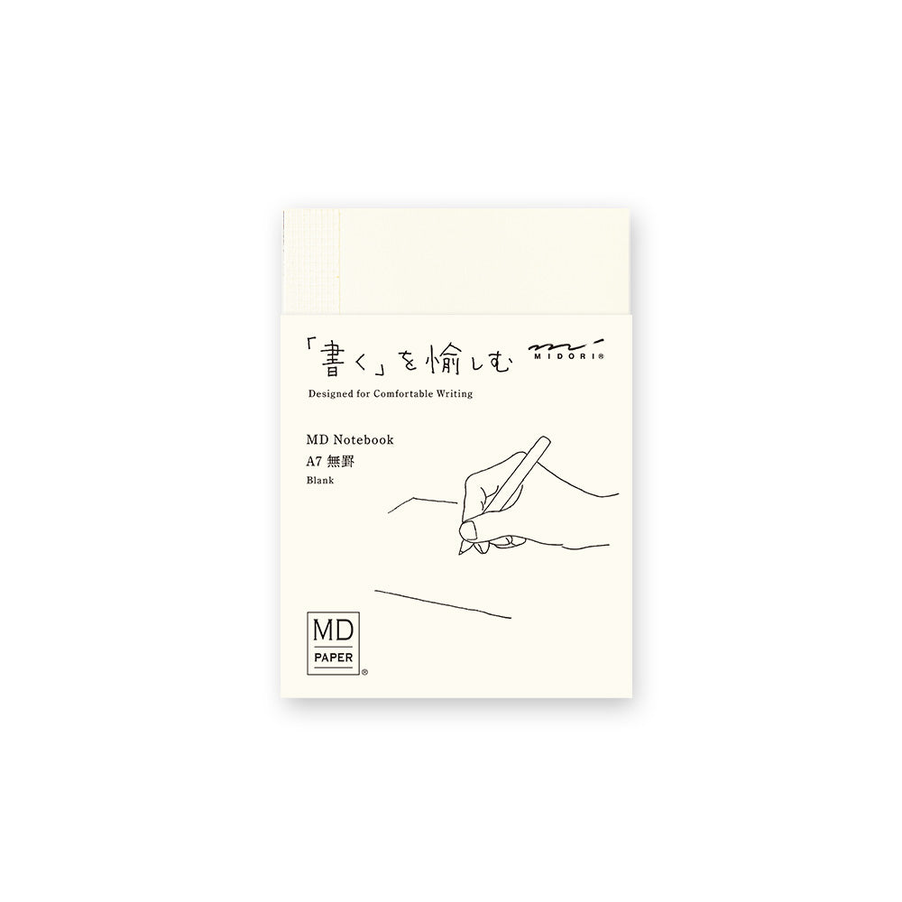 MD Notebook A7, Blanc Papier