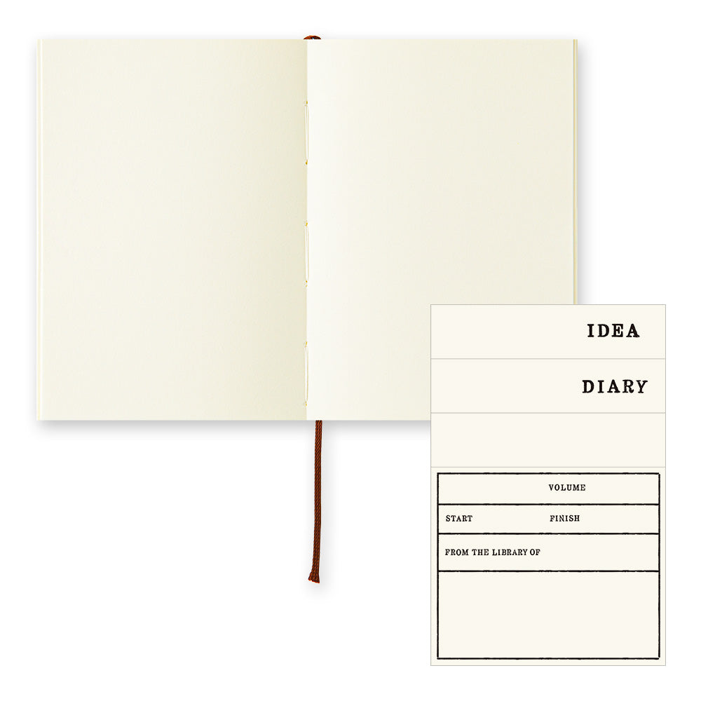 MD Notebook A7, Blanc Papier