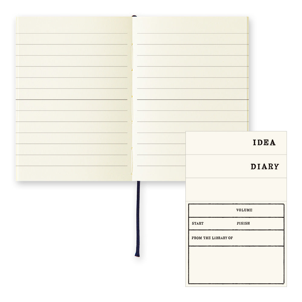 MD Notebook A7, Ligné Papier