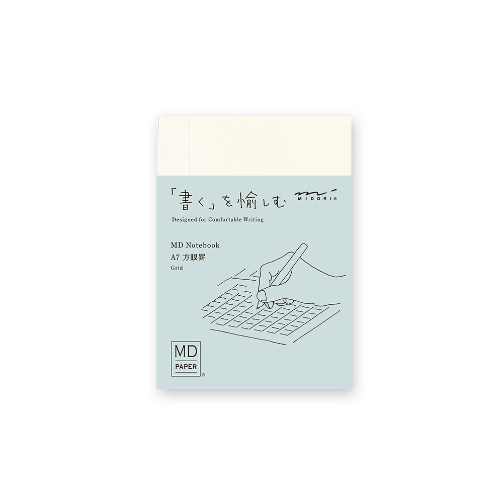 MD Notebook A7, Quadrillé Papier