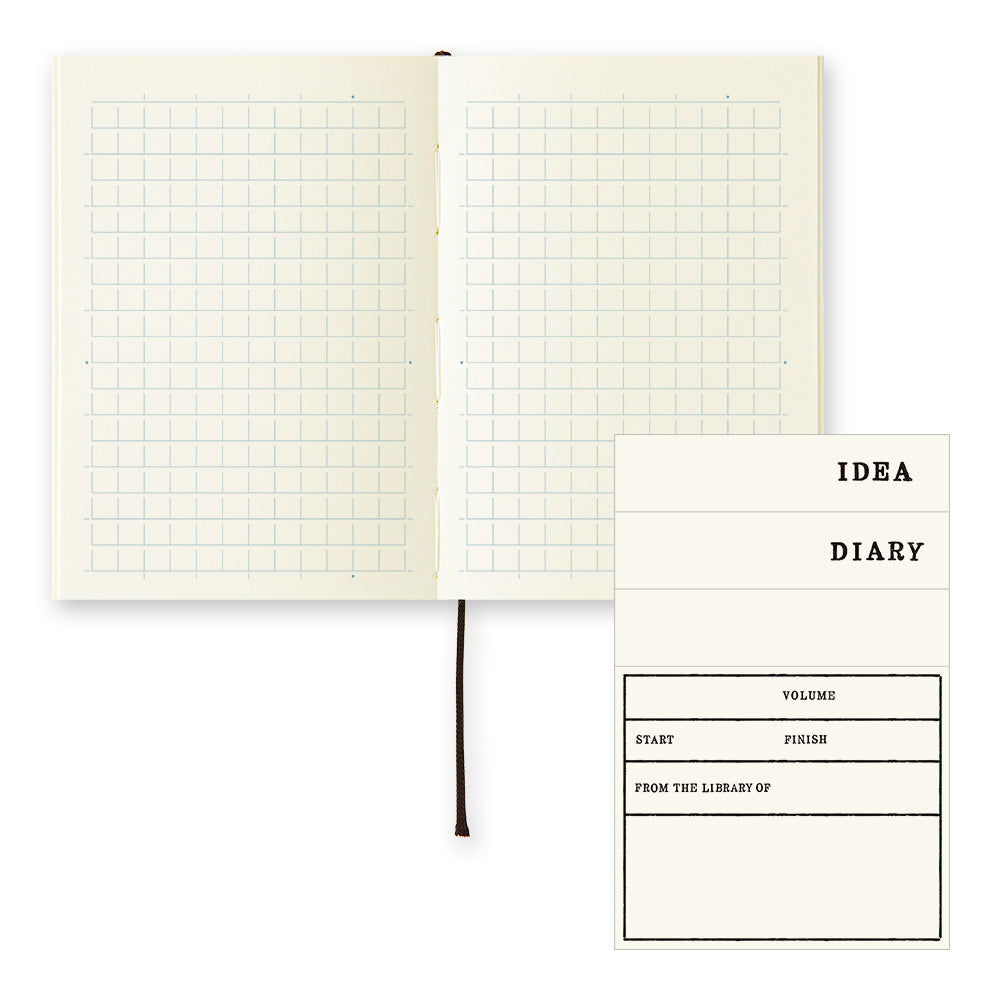 MD Notebook A7, Quadrillé Papier