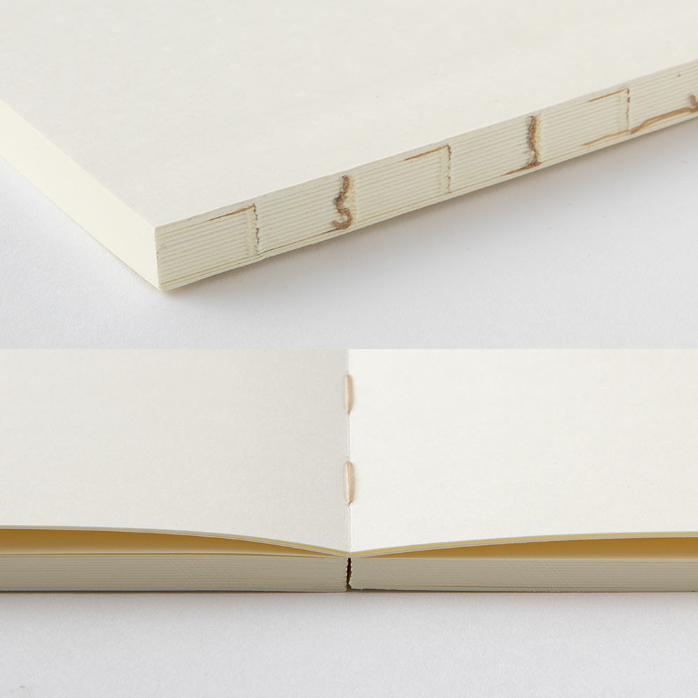 MD Notebook A5, Blanc Papier Epais Carré