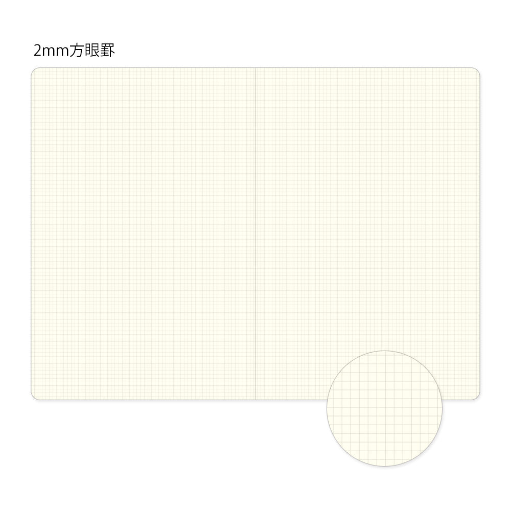 Notebook Yuru Quadrillé 2x2mm