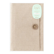 Couverture/Trousse Yuru Tissée Beige