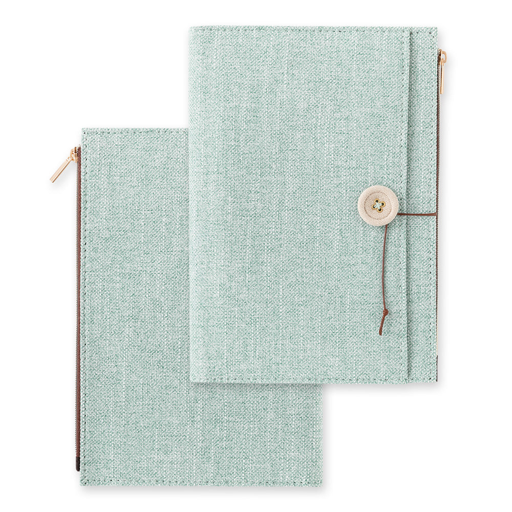 Couverture/Trousse Yuru Tissée Bleu