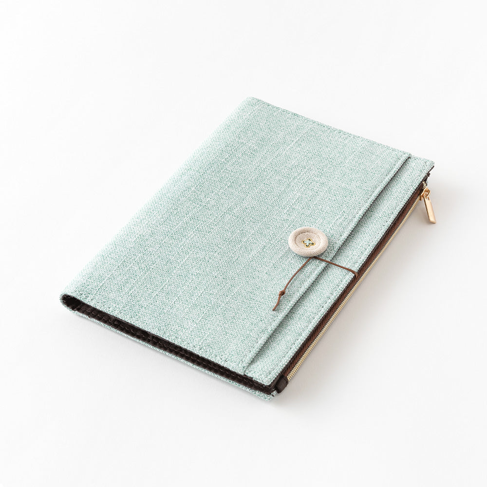 Couverture/Trousse Yuru Tissée Bleu