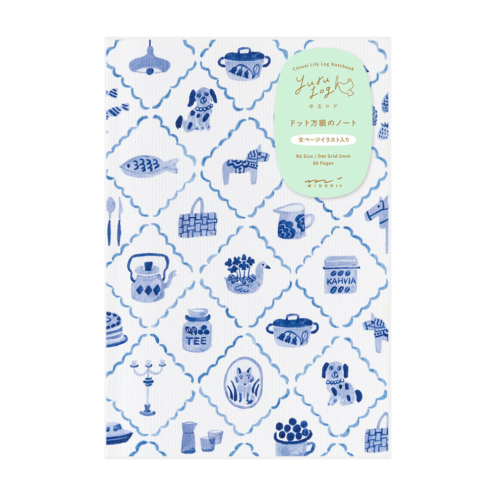 Notebook Yuru Bleu Nordique