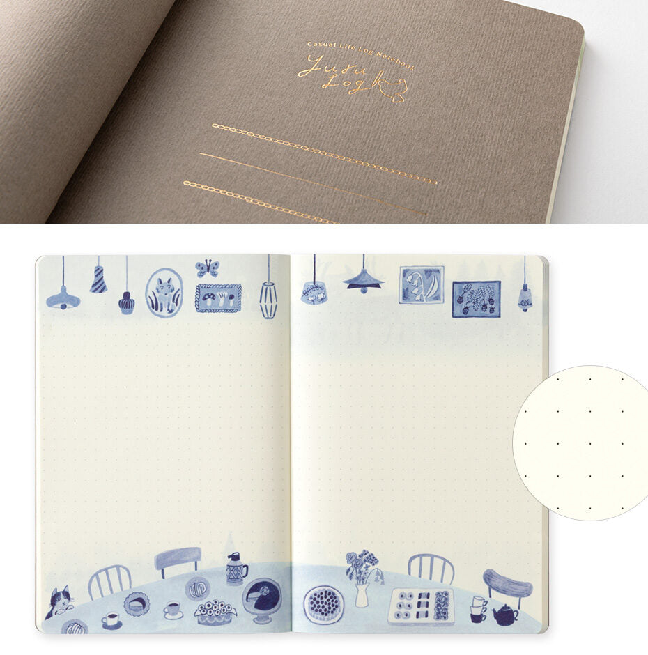 Notebook Yuru Bleu Nordique