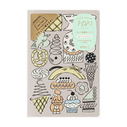 Notebook Yuru Log - Ouverture à plat - Gourmandises et Animaux