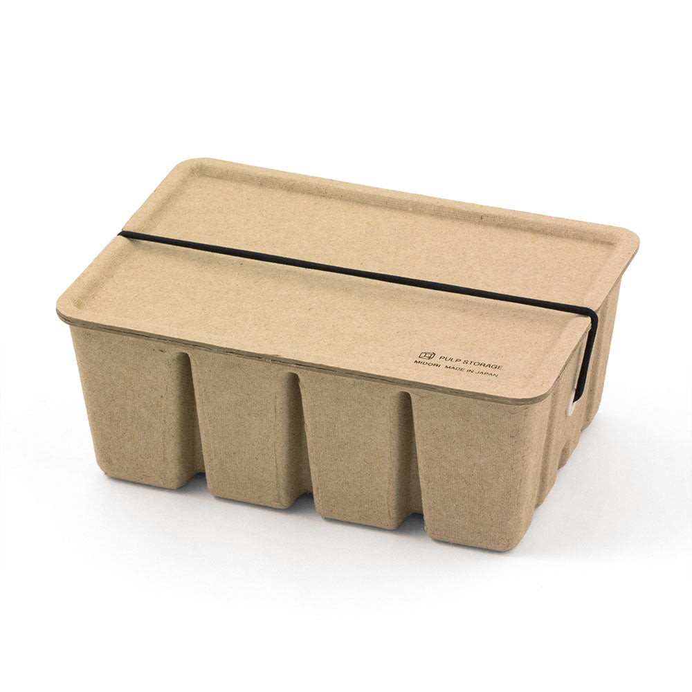 Pulp Card Box, Beige