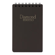 Diamond Mémo taille M Noir, ligné