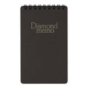 Diamond Mémo taille L Noir, ligné