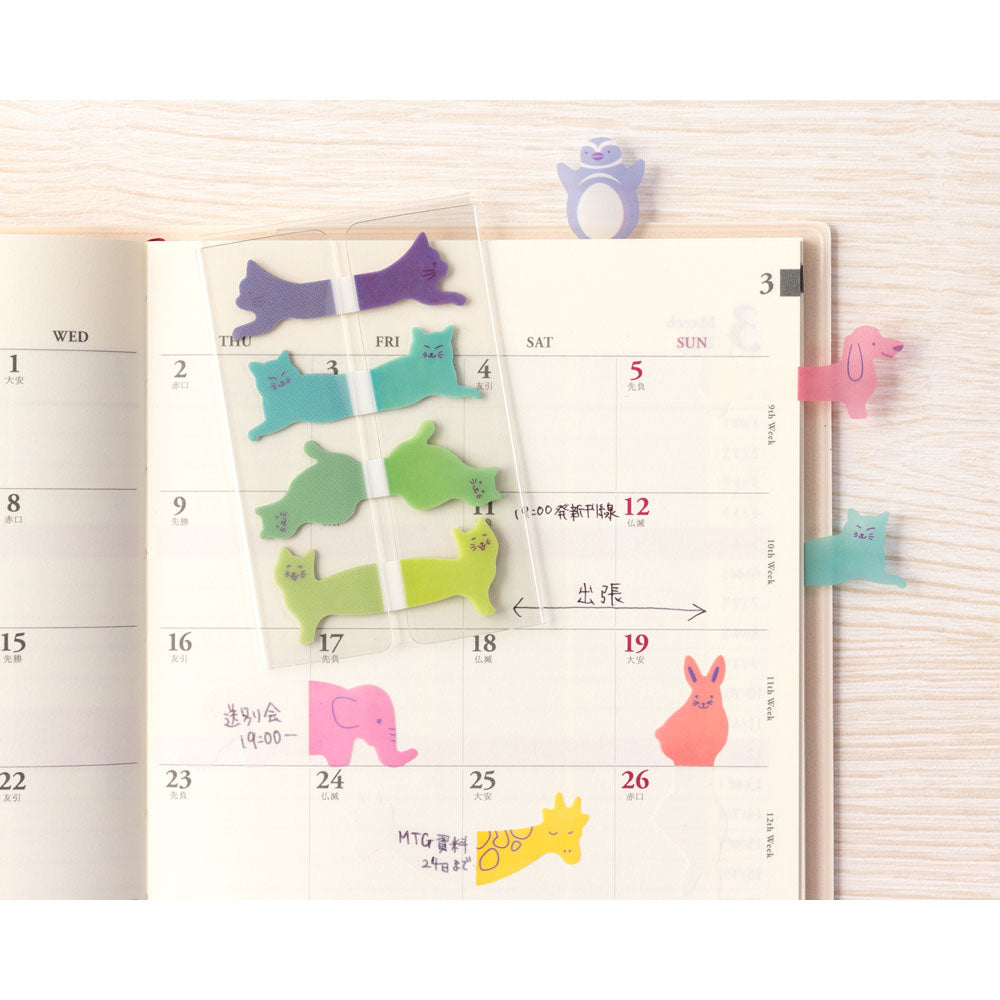Index Stickers, Chat couleur