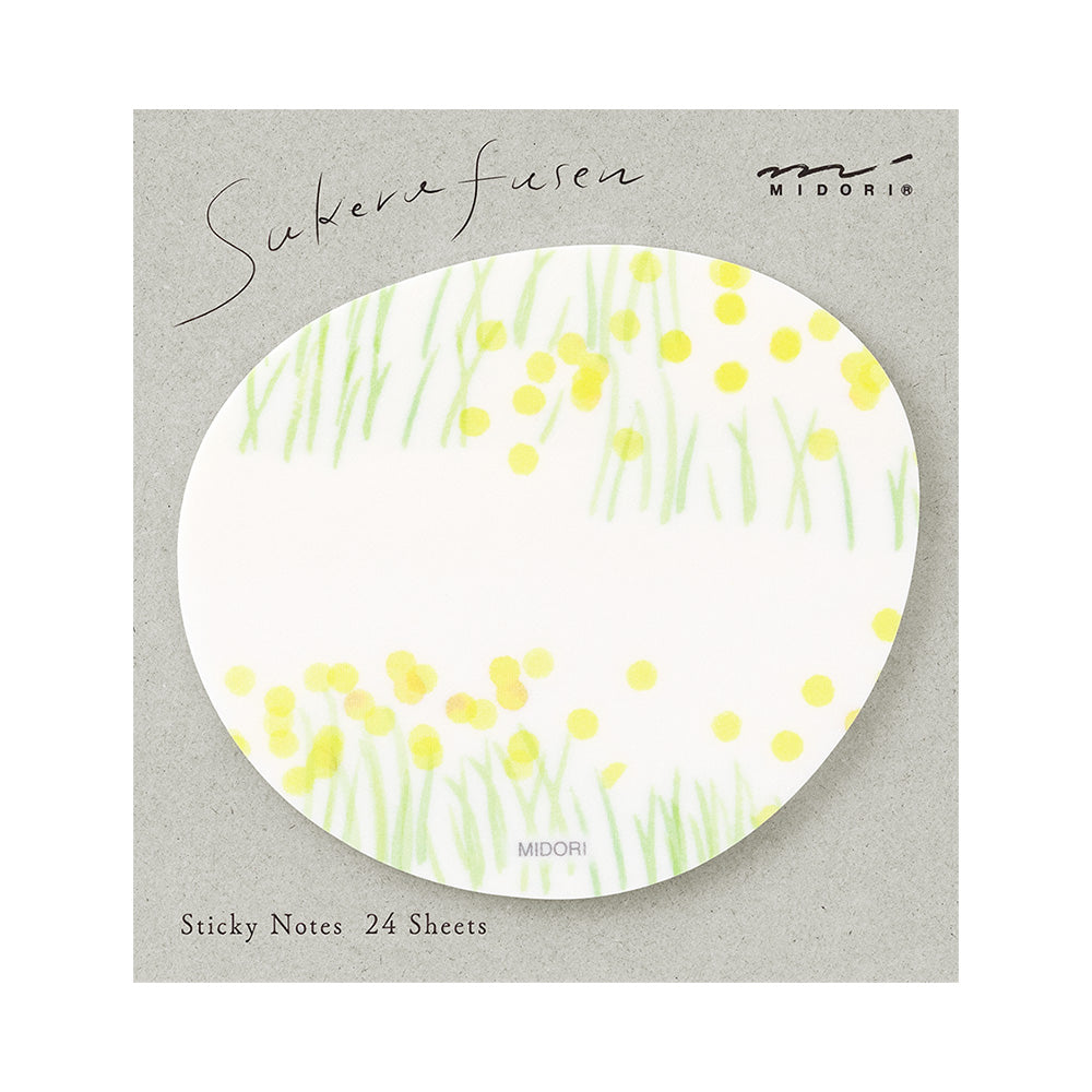 Sticker Fleurs Jaune