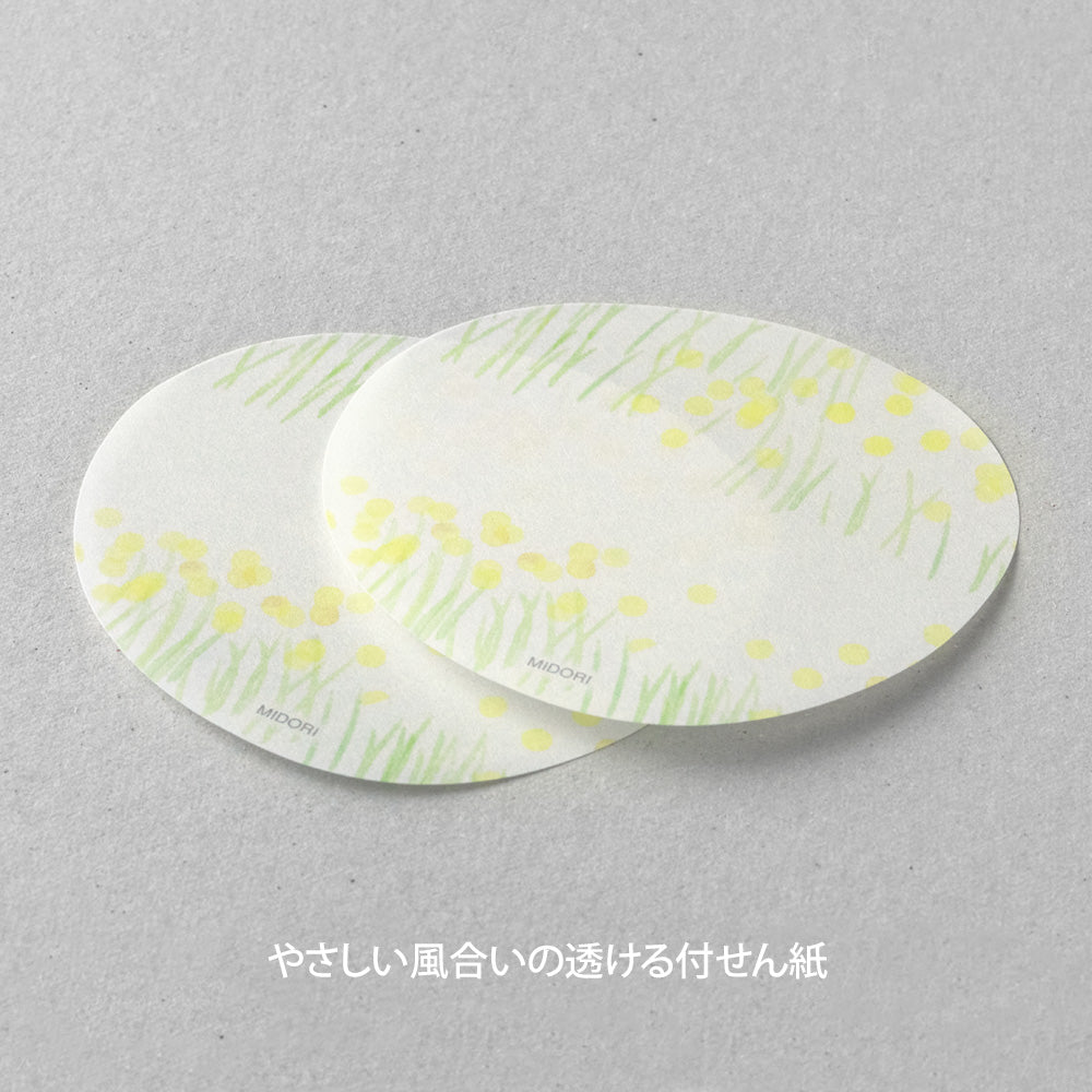 Sticker Fleurs Jaune