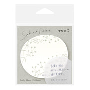 Sticker Fleur Blanche