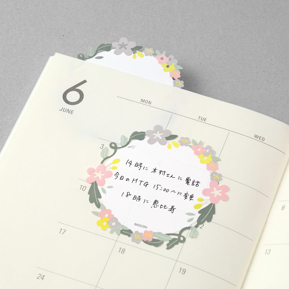 Sticker Couronne de Fleurs