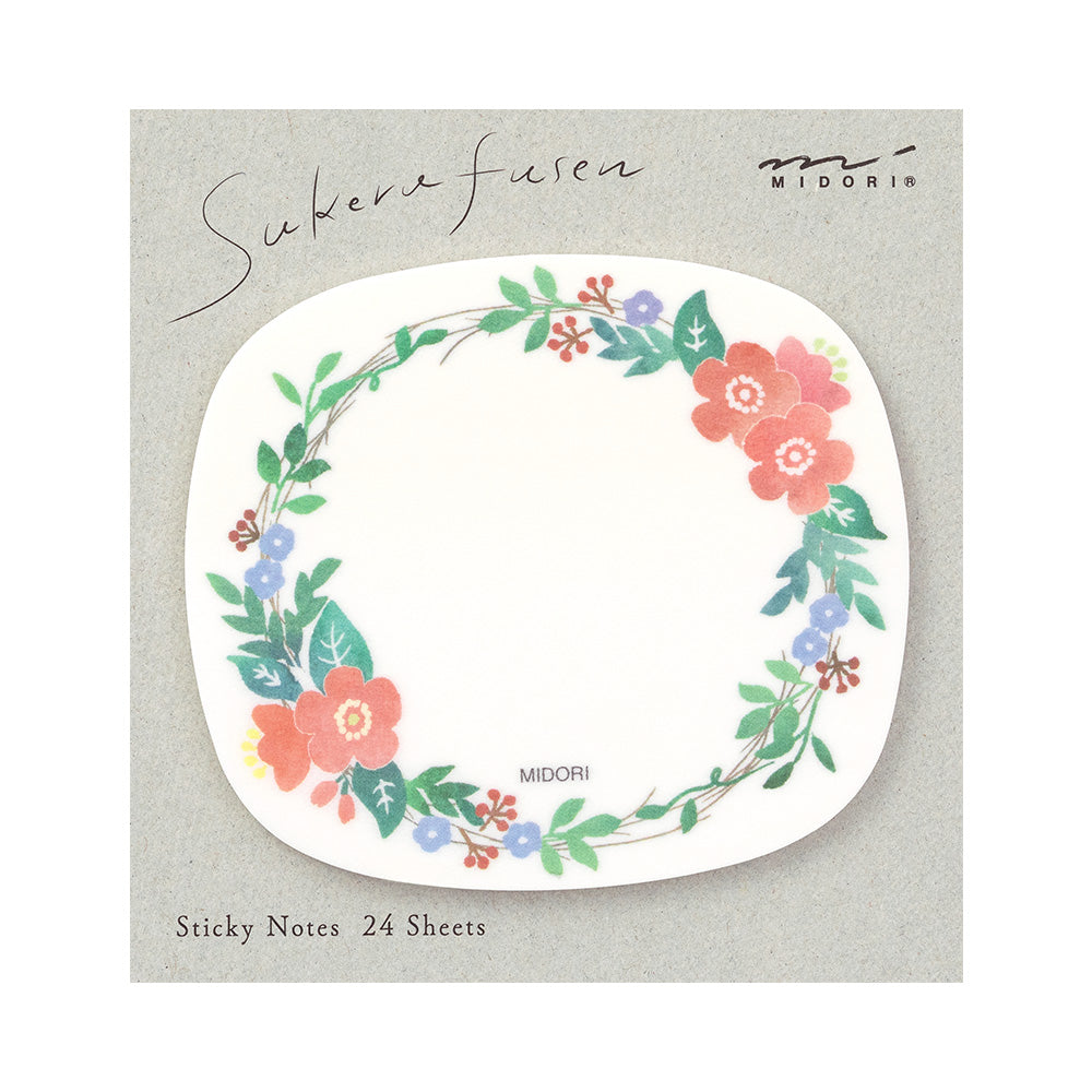 Sticker Couronne Fleurs